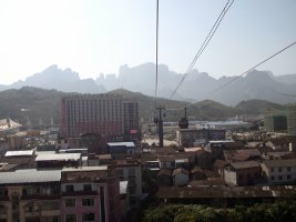 Tianmen Mountain cablecar - Svævebanen til Tianmen Bjerget