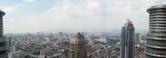 Petronas Towers: The view - Udsigten